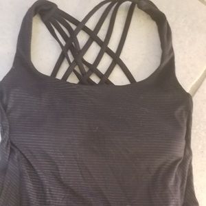 Lululemon shelf bra workout tanktop